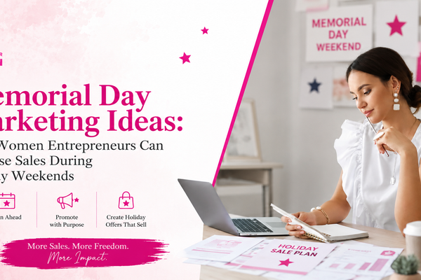 Memorial Day Marketing Ideas: How Women Entrepreneurs Can Increase Sales During Holiday Weekends