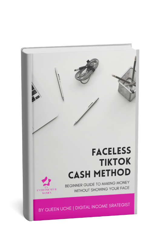 Faceless Tiktok Cash Method: Beginner Guide to making money without showing your face